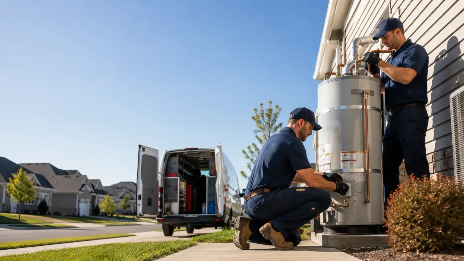 Water Heater Installation in Rochert, MN